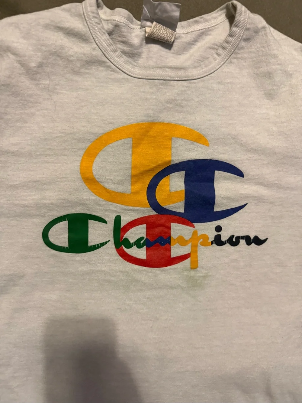 Champion Graphic T-Shirt Bundle 4 Piece Men’s Large Logo Tees - Picture 11 of 15